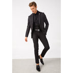 The Dodoma Black Patent  Leather Loafer Men Shoe