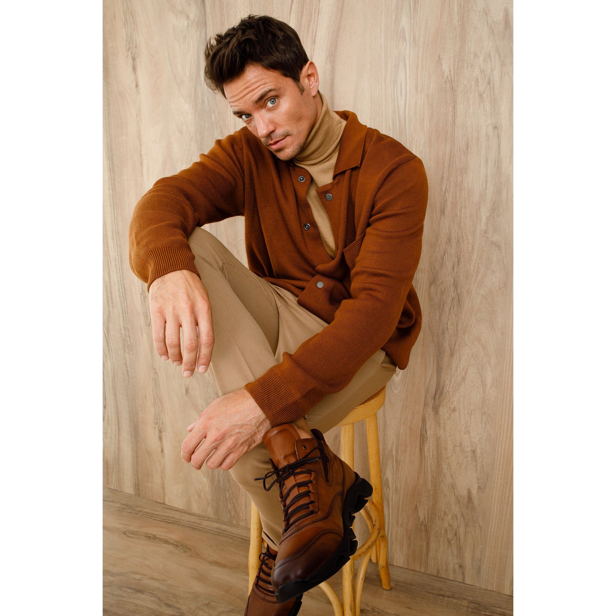 The Montana Tan Leather Casual Men Boot Final Sale!