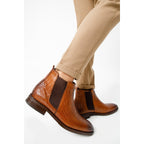 The Oslo Tan Leather Chelsea Men Boot