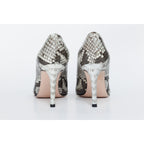 The Queen Natural Snake Leather Pump Women Shoe