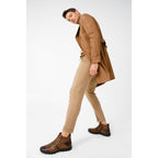 The Montreal Brown Leather Casual Zip-Up Ankle Men Boot