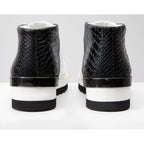 The Kagan White Wingtip Chukka Men Sneaker Boot