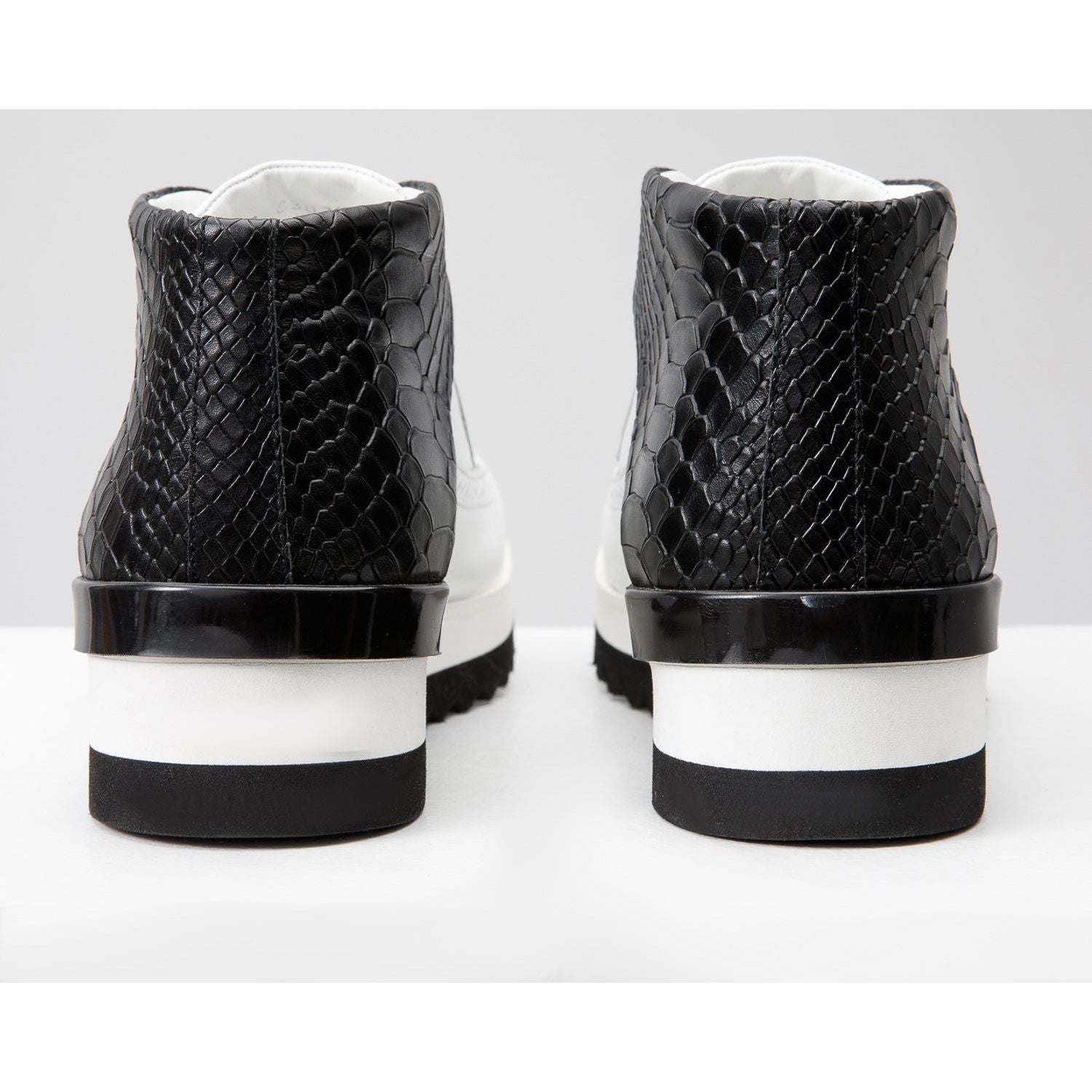 The Kagan White Wingtip Chukka Men Sneaker Boot