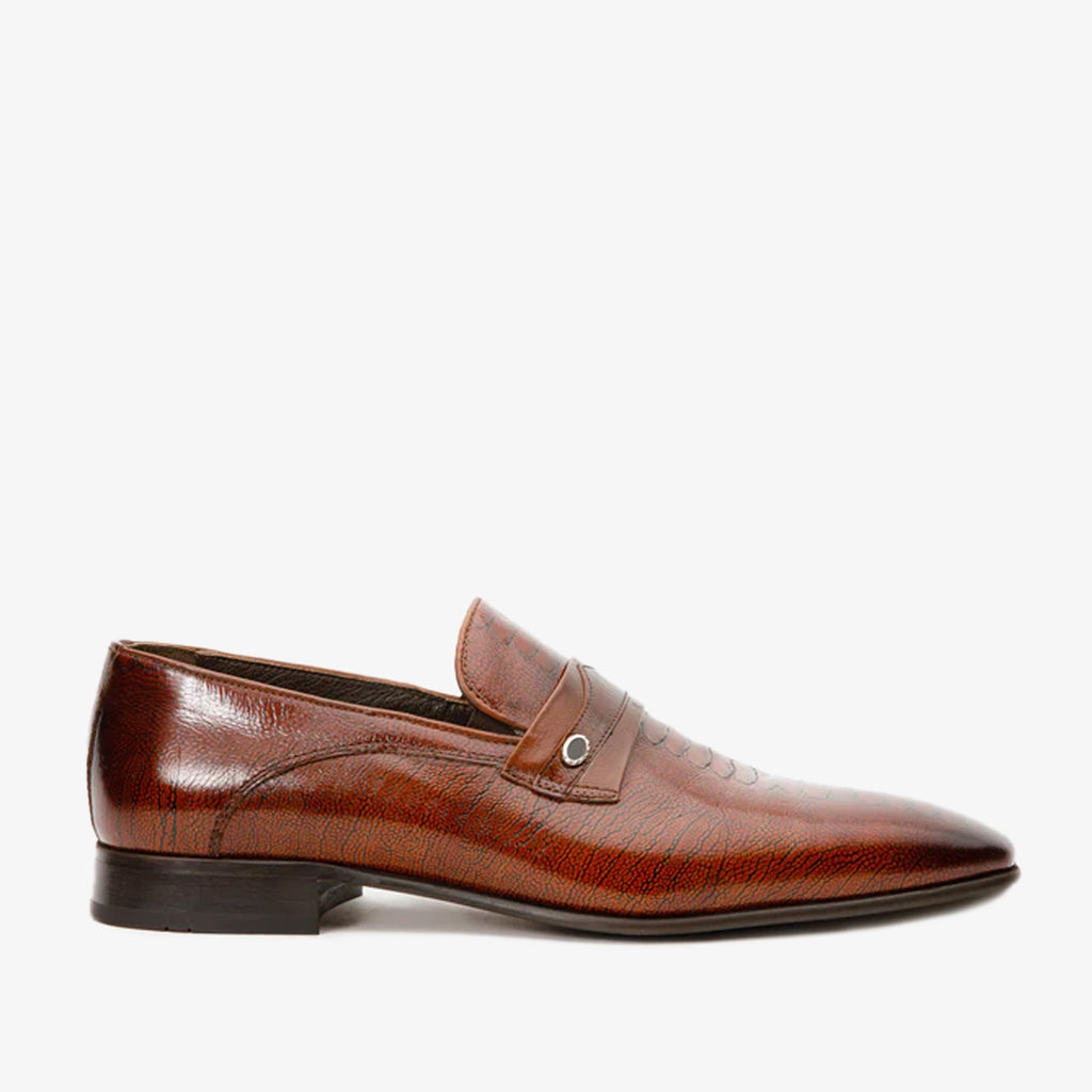Vinci The Bangkok Tan Penny Loafer Men Shoes