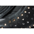 The Infanta High-Top Black Spike Leather Women Sneaker Limited Edition