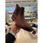 The Manby Brown Leather Chelsea Men Boot Final Sale!
