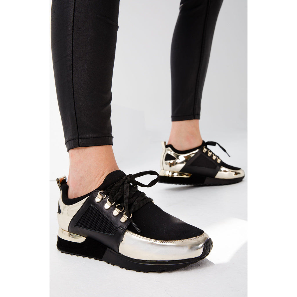The Emir Gold Leather Women Sneaker Limited Edition
