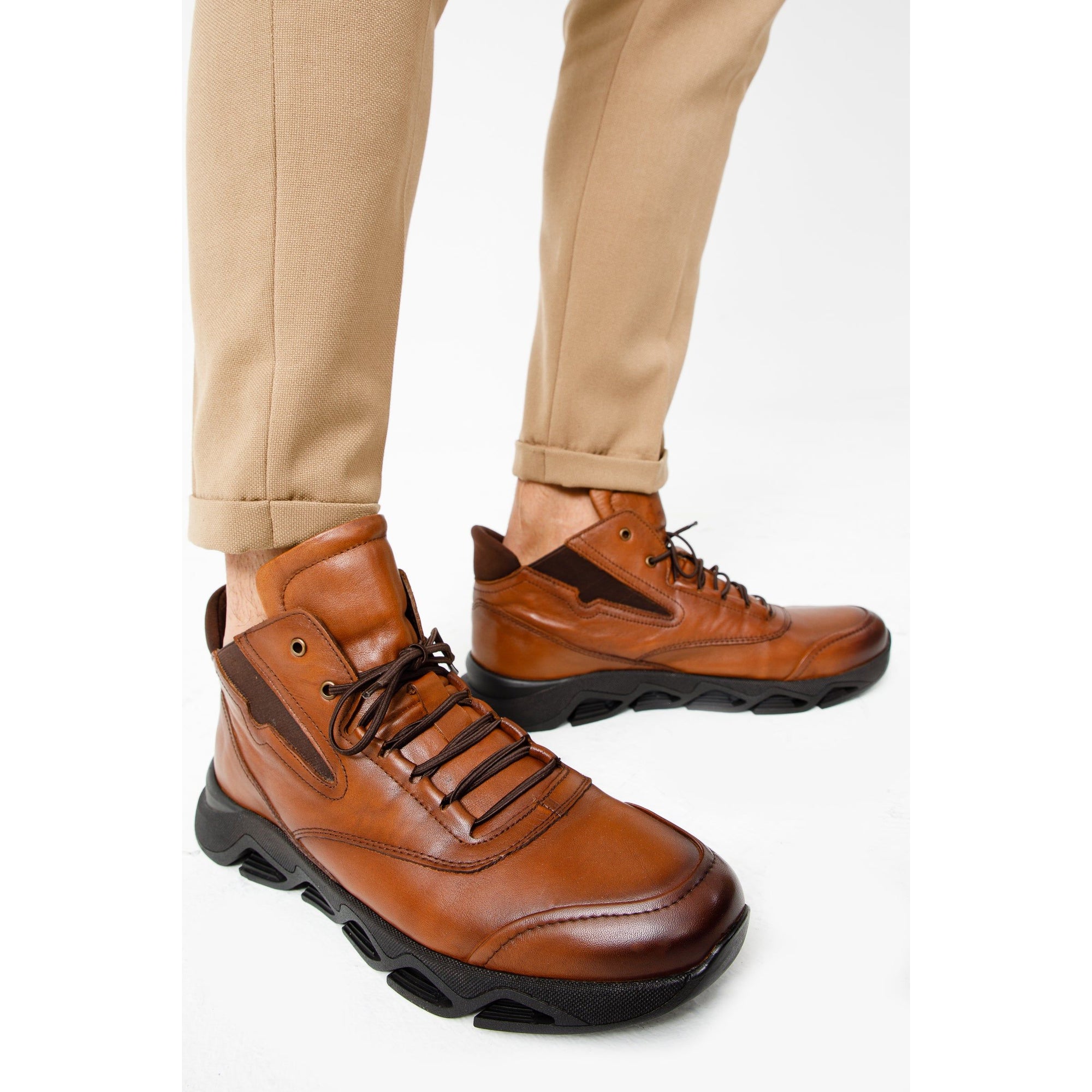 The Montana Tan Leather Casual Men Boot Final Sale!