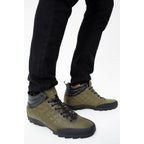 The Riga Green Suede Leather Casual Lace-Up Men Boots Final Sale!