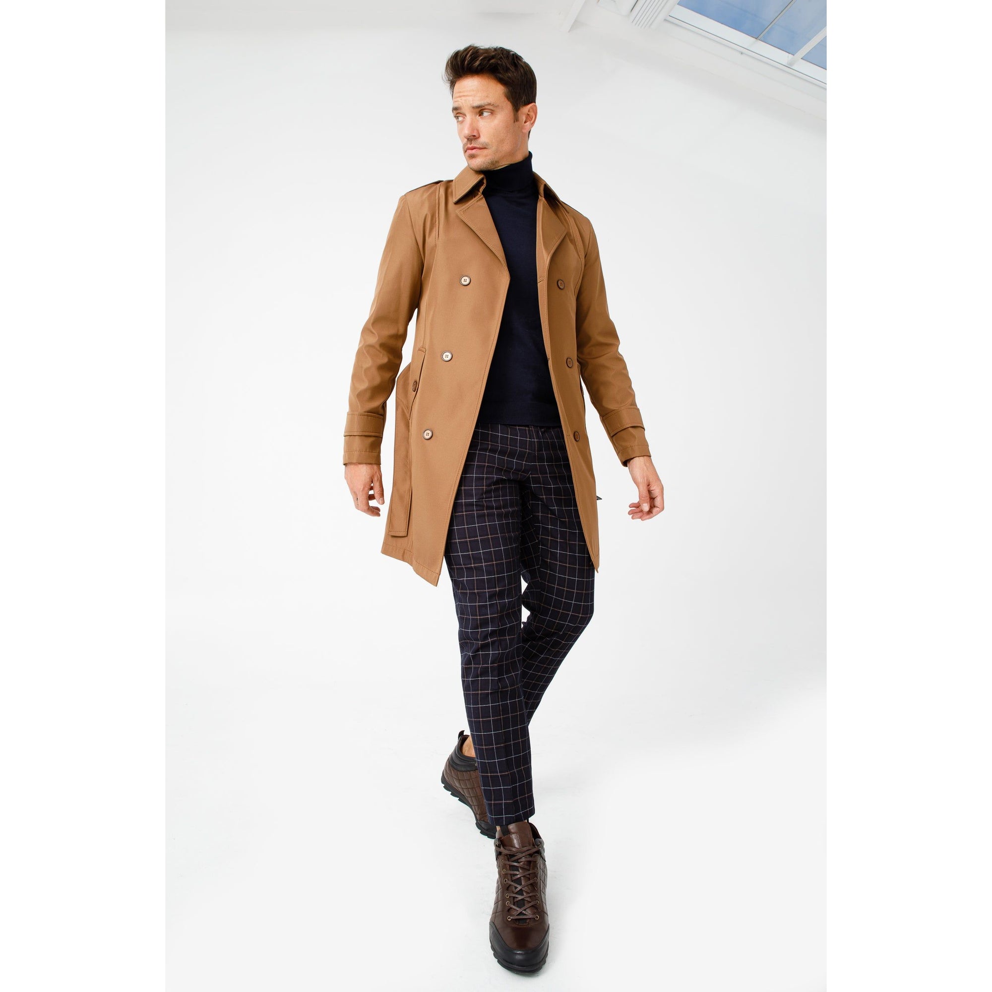 The Riga Brown Leather Casual Lace-Up Men Boots Final Sale!