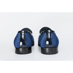 The Casaletti Navy Blue Bit Loafer Men Shoe