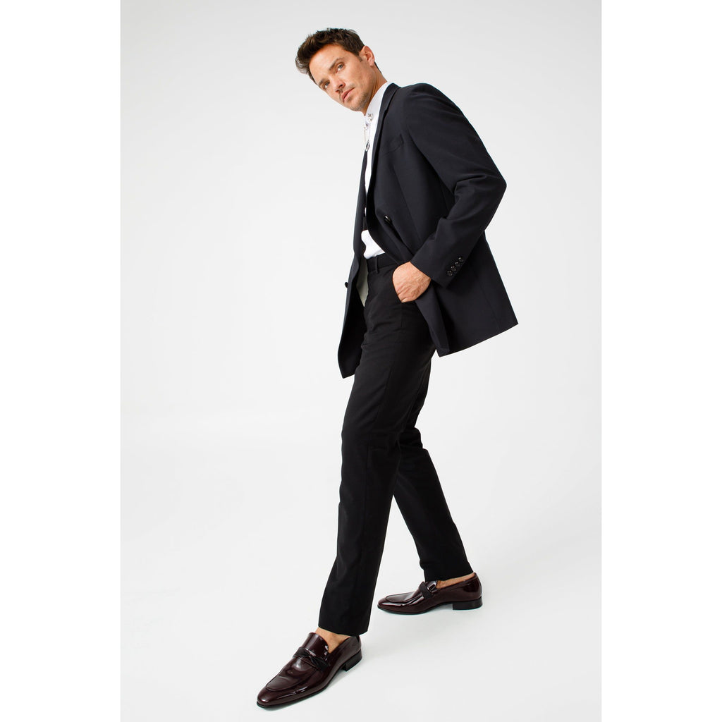 The Dodoma Burgundy Patent Leather Loafer Men Shoe