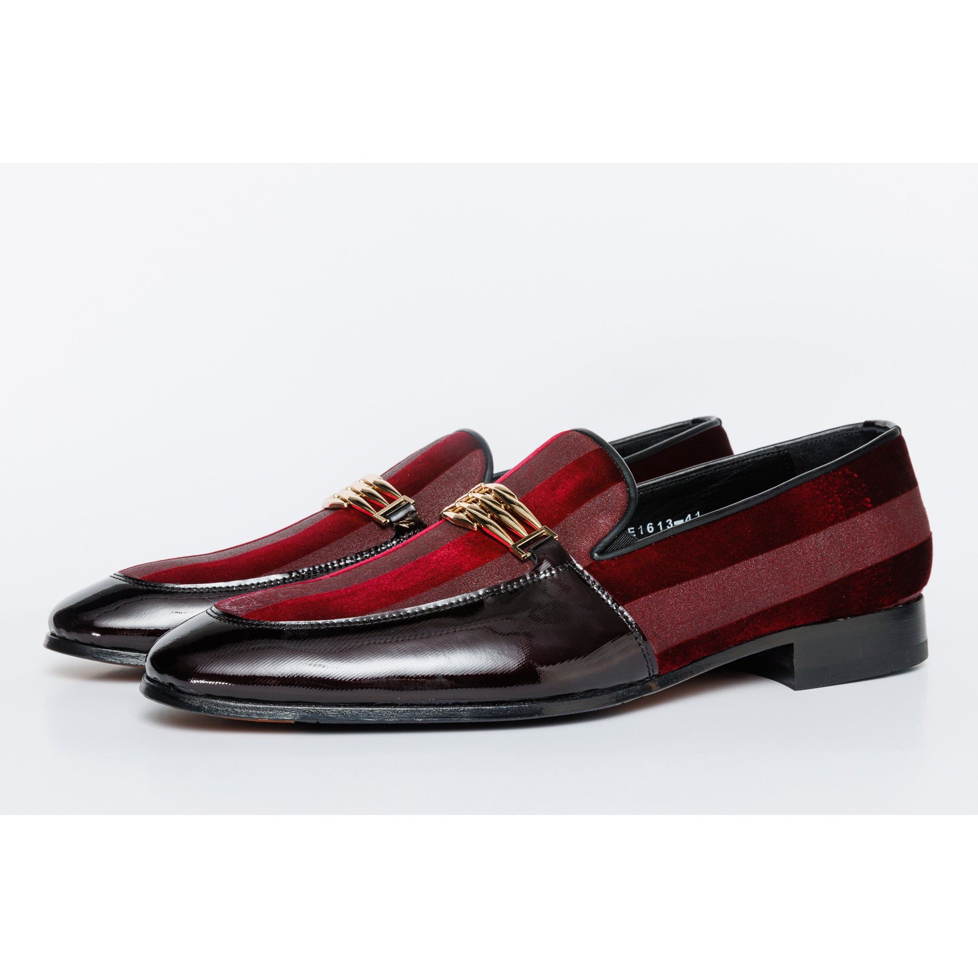The Pontalto Leather Men Shoe Burgundy Bit Loafer
