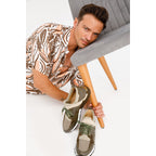 The Reno Green Leather Men Sneaker Final Sale!