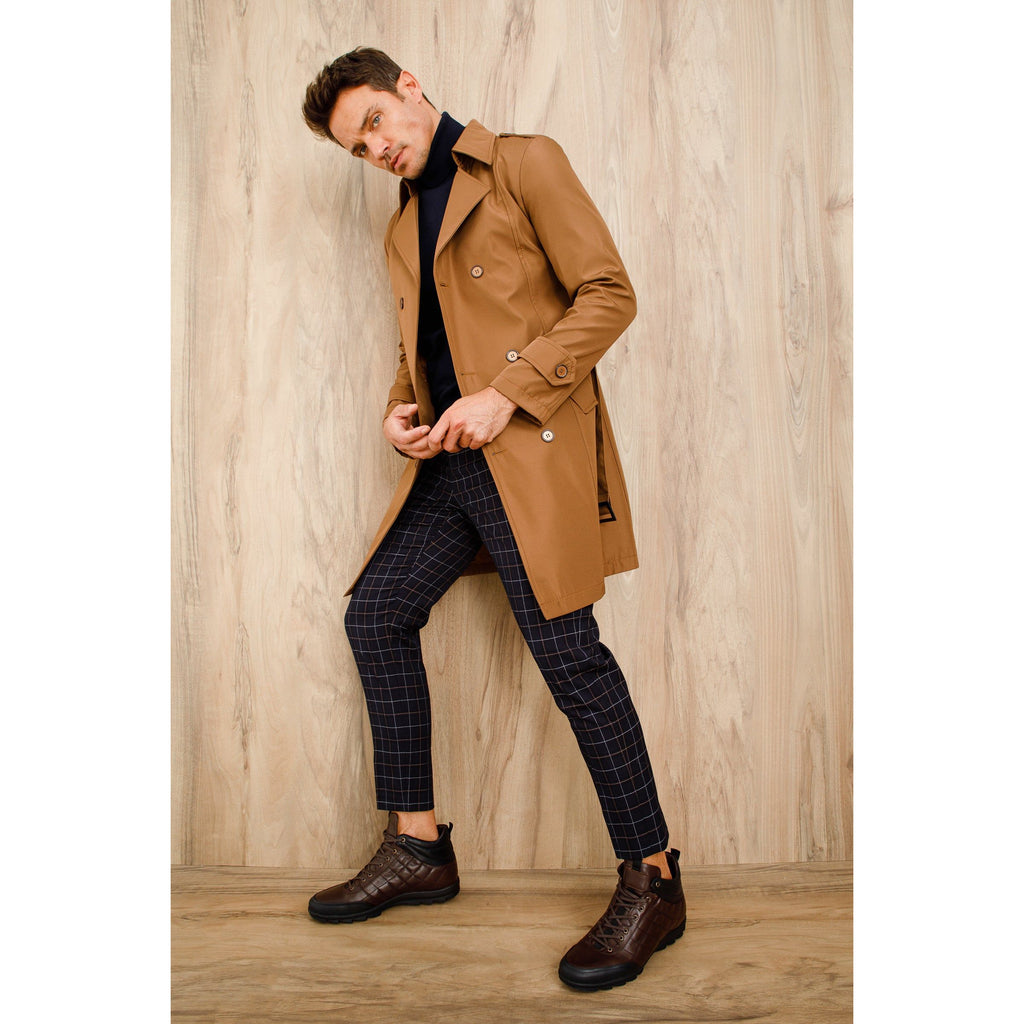 The Riga Brown Leather Casual Lace-Up Men Boots Final Sale!