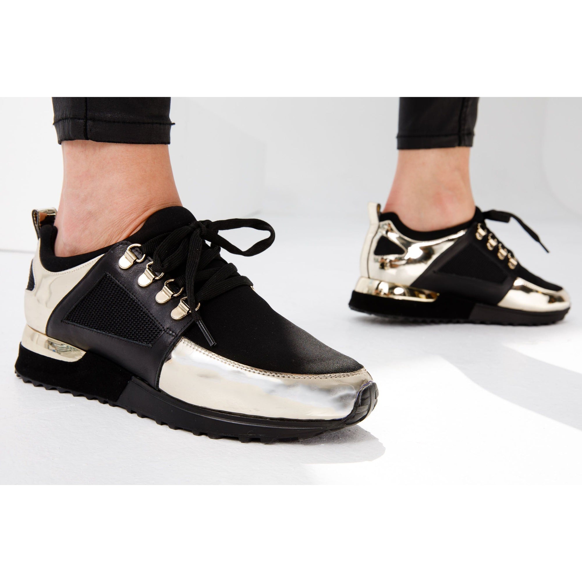 The Emir Gold Leather Women Sneaker Limited Edition