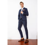The Johannesburg Brown Leather Dress Loafer Men  Shoe