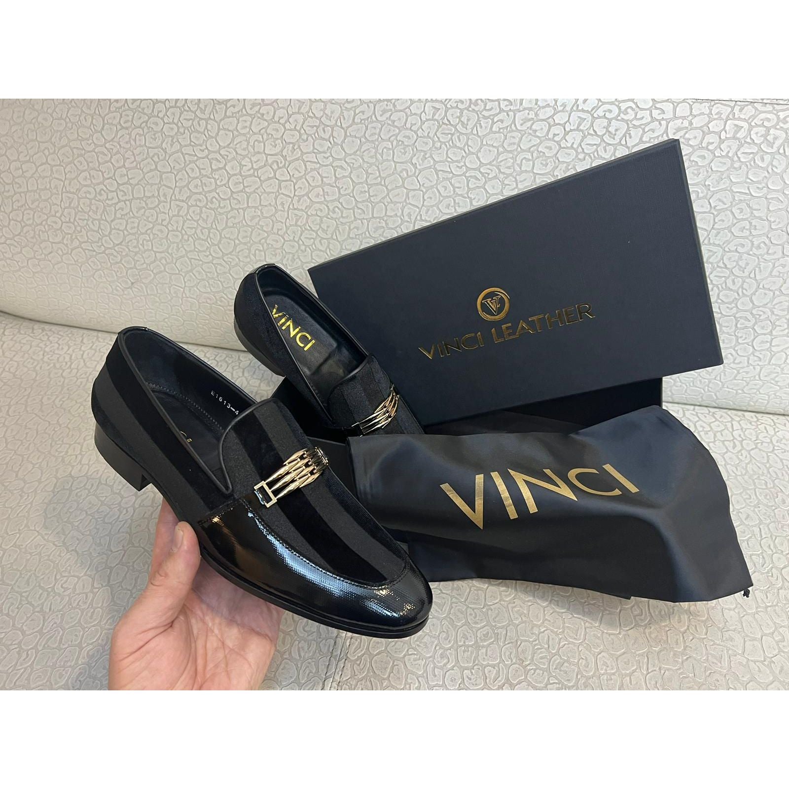 The Pontalto Leather Men Shoe Black Bit Loafer