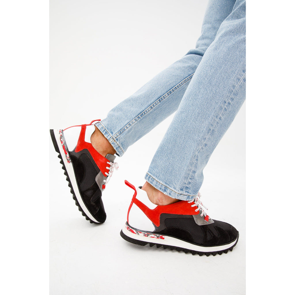 The Tyler Black Leather Men Sneaker Final Sale!