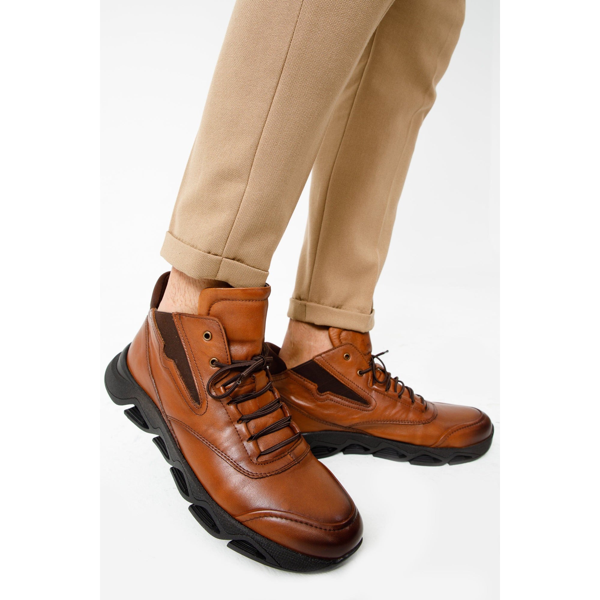 The Montana Tan Leather Casual Men Boot Final Sale!