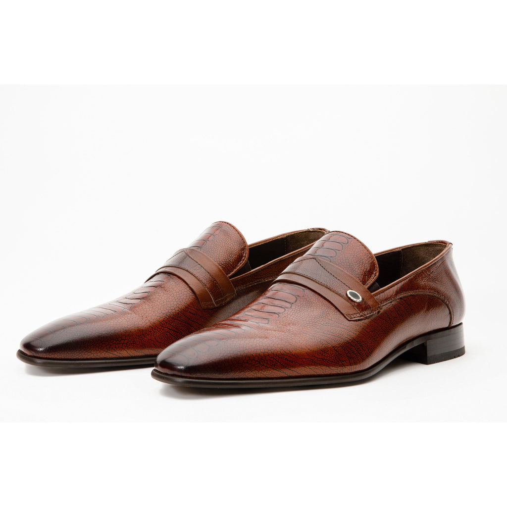 Vinci The Bangkok Tan Penny Loafer Men Shoes