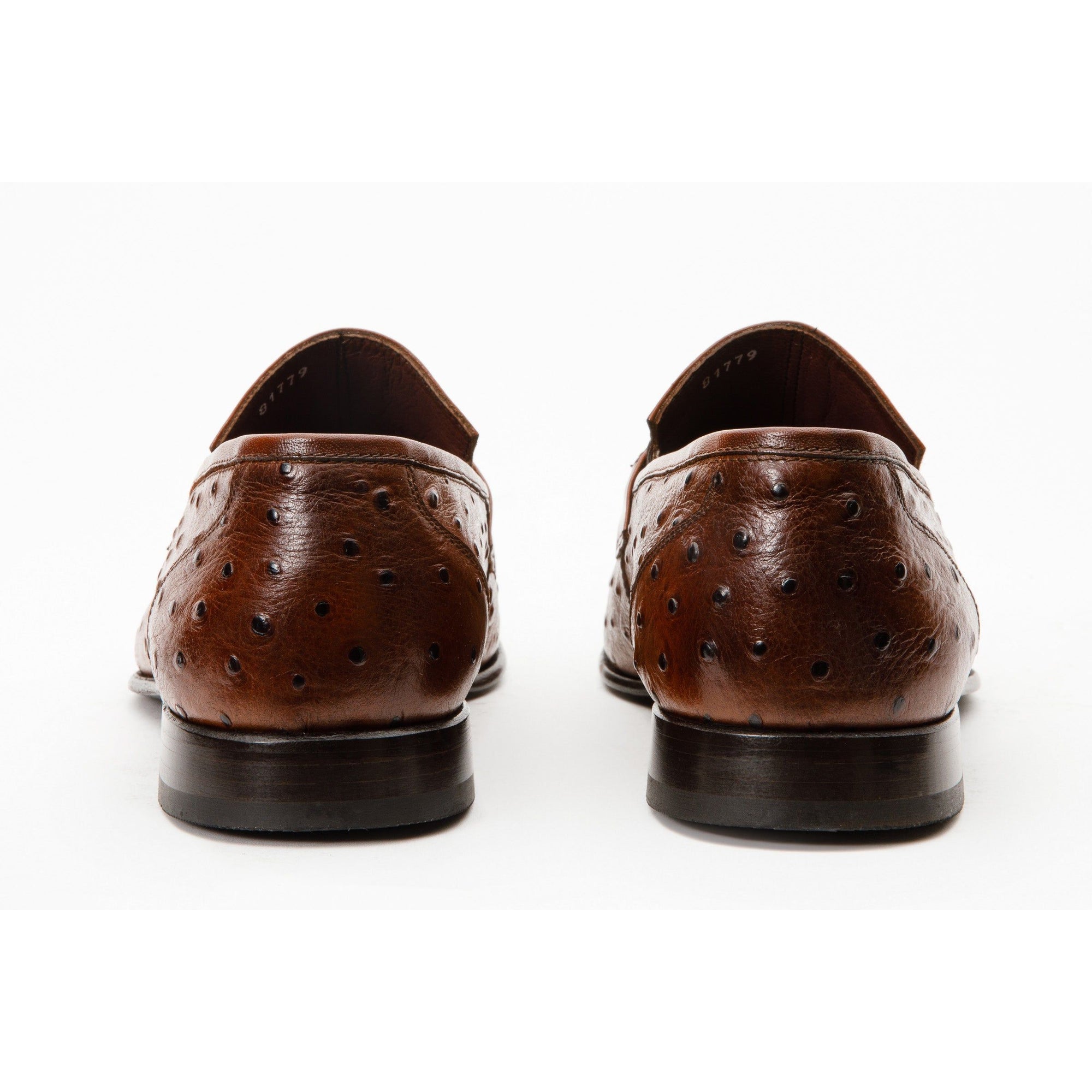 The Johannesburg Brown Leather Dress Loafer Men  Shoe