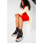 The Ottoman Green & Gold Leather Ankle Women Boot Final Sale!