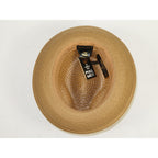 Men's Summer Spring Braid Straw style Hat by BRUNO CAPELO JULIAN JU911 Tan