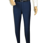 Men Suit BERLUSCONI Turkey Italian Wool 180's Single Breasted K442-12 Navy