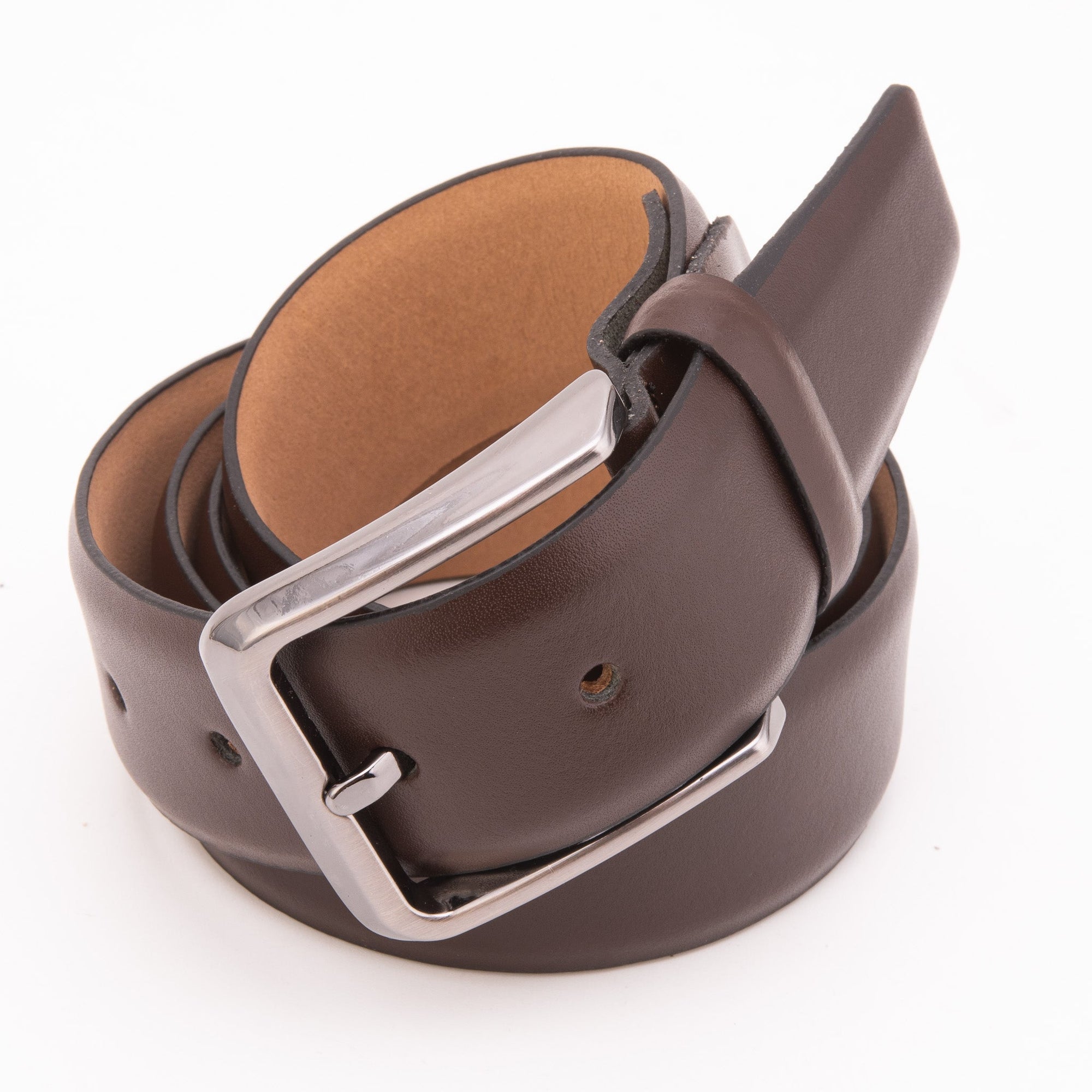 The Arcadia Brown Calfskin Belt