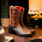 KANSAS Genuine Snake Skin Cowboy Boot from the Western Collection Lisboa
