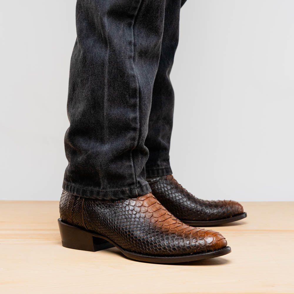 KANSAS Genuine Snake Skin Cowboy Boot from the Western Collection Lisboa