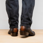 KANSAS Genuine Snake Skin Cowboy Boot from the Western Collection Lisboa