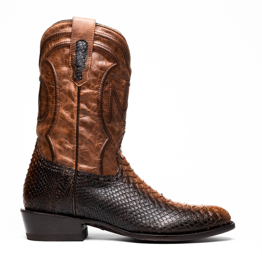KANSAS Genuine Snake Skin Cowboy Boot from the Western Collection Lisboa