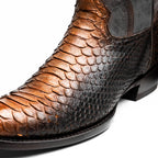 KANSAS Genuine Snake Skin Cowboy Boot from the Western Collection Lisboa