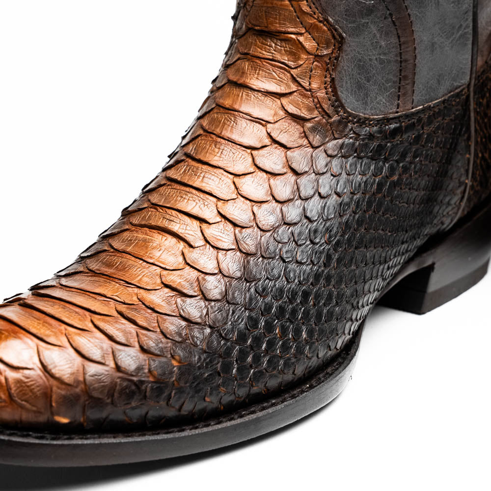 KANSAS Genuine Snake Skin Cowboy Boot from the Western Collection Lisboa