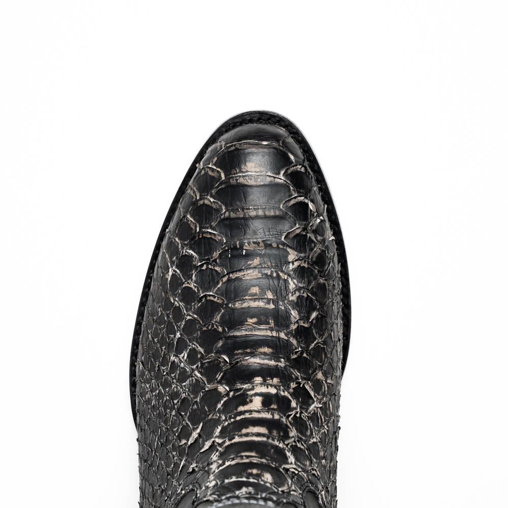 KANSAS  Genuine Snake Skin Cowboy Boot from the Western Collection White
