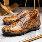 Kratos Genuine Caiman Crocodile Fashion Sneaker Rustic Orix