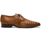 Lacio Bay Genuine Caiman Crocodile Dress Derby's Apache