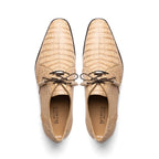 Lacio Genuine Caiman Crocodile Dress Derby's Shoes Laceup Orix