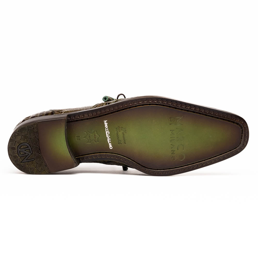 Men's Shoes genuine caiman crocodile dress derby Lacio WoodGreen