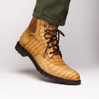 LEONI Genuine Caiman Belly Boot Oil Orix