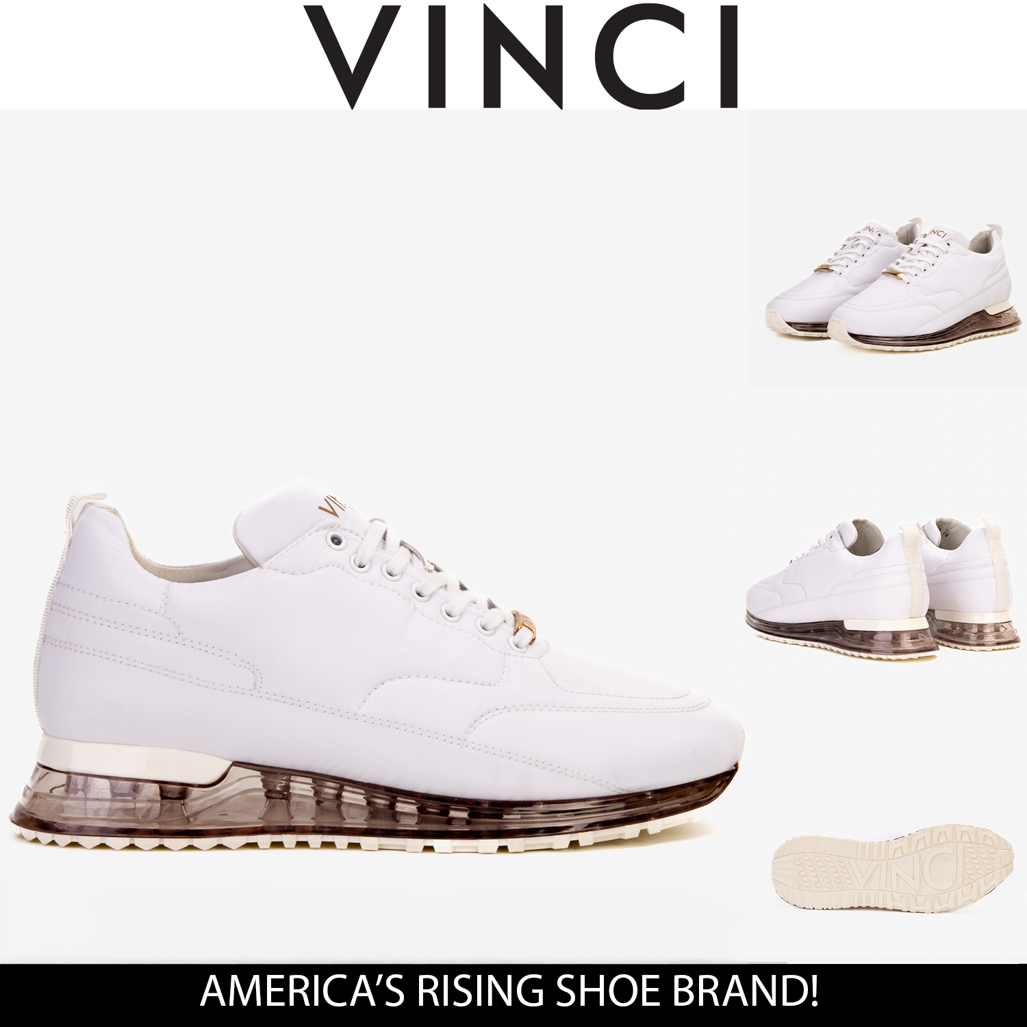 Vinci The Lexington White Men Sneaker