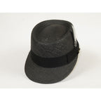Men's LEGIONNAIRE Codet Cap Straw Hat Telescope Crown LGS700 Black