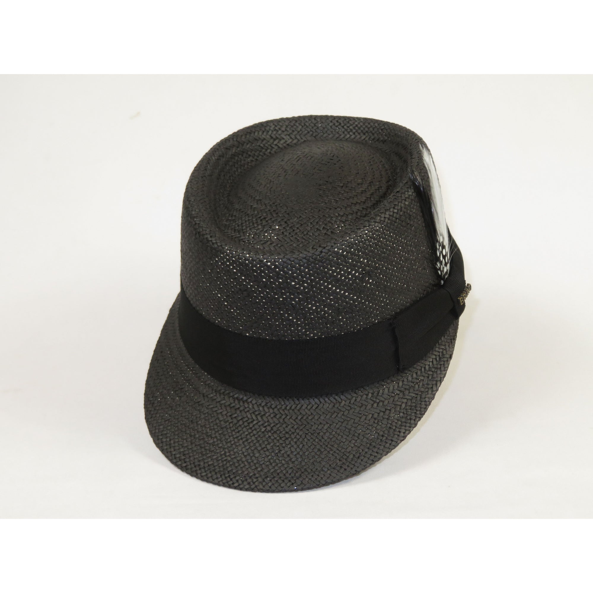 Men's LEGIONNAIRE Codet Cap Straw Hat Telescope Crown LGS700 Black