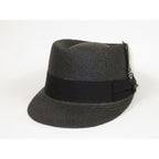 Men's LEGIONNAIRE Codet Cap Straw Hat Telescope Crown LGS700 Black