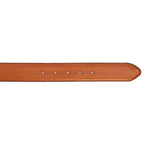 The Maratea Tan & Navy Leather Belt