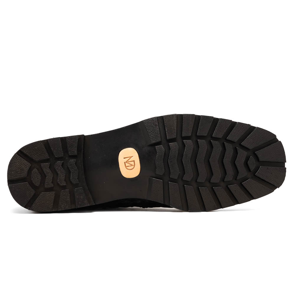 Marco Di Milano Genuine Caiman Crocodile Chukka Boot Martinelli Black