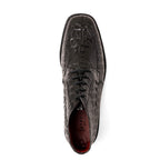 Marco Di Milano Genuine Caiman Crocodile Chukka Boot Martinelli Black
