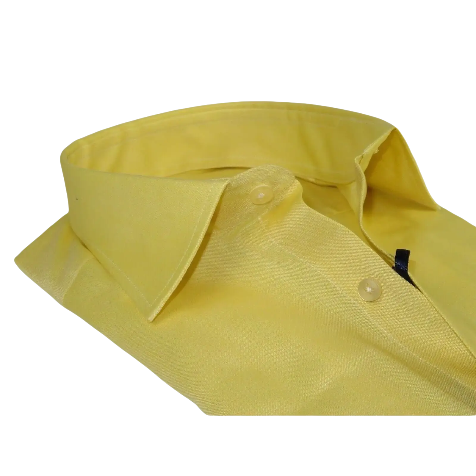 Men 100% Cotton Oxford Shirt Manschett by Quesste Turkey Slim Fit 4029 - 11 Yellow - J.Valintin Men's Wear Legend - 96859